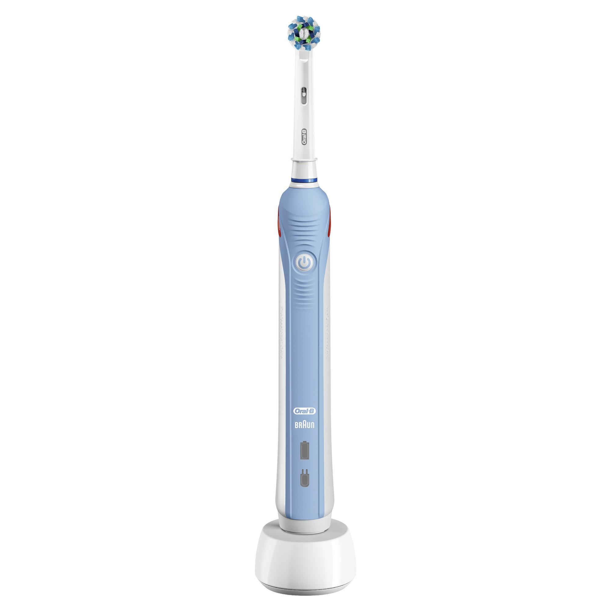 BRAUN Oral-B Pro 2000 CrossAction spazzolino elettrico Braun a batteria con timer